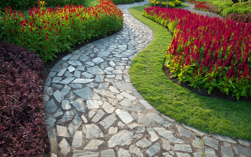 Create paths with bricks