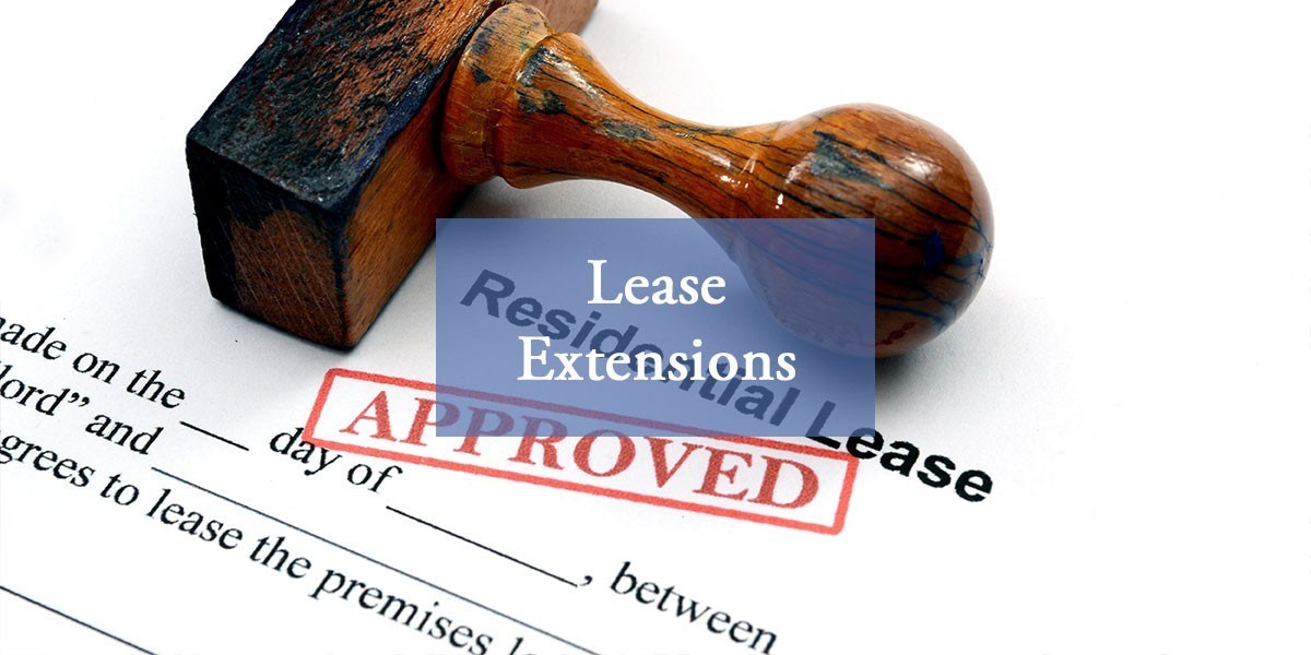 Why you might want to extend your lease
