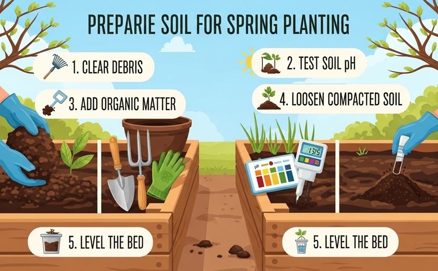 How to Prepare Soil for Spring Planting (Expert Guide)