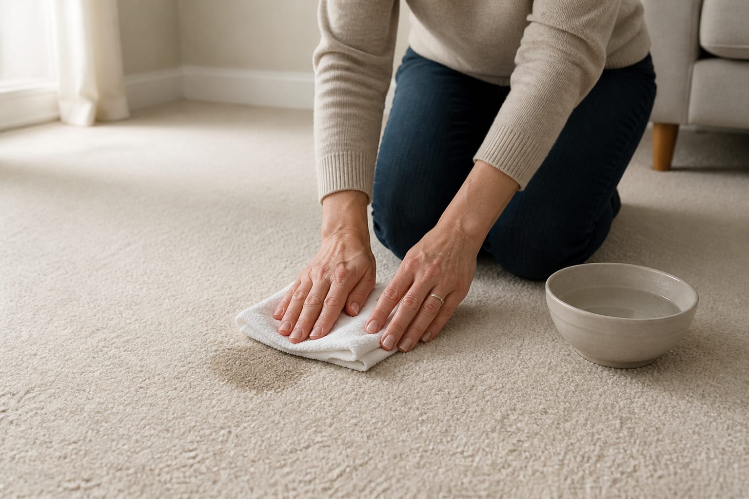 Dealing with Stubborn Carpet Stains